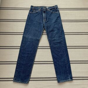 Vtg Levis 505 Jeans Men 38x34 Blue Orange Tab Regular Fit Straight Leg Act 36x33